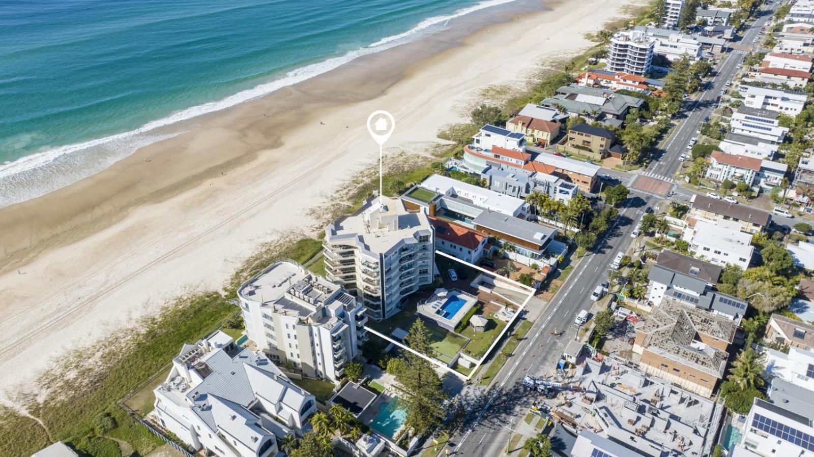 Foreshore Beachfront Apartments Gold Coast Exteriér fotografie